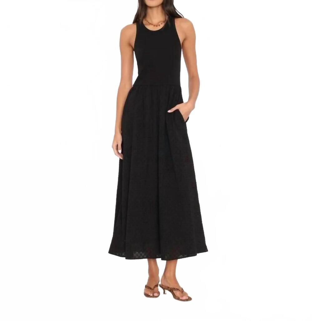 NEW XIRENA flynn dress in black